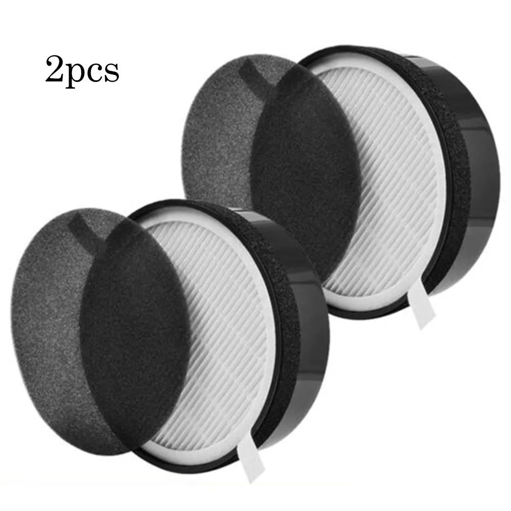 

2Pcs Filters For LEVOIT LV-H132 LV-H132-RF Vacuum Cleaner Air Purifier Replacement Dust, Pet Dander Pollen Tobacco Smoke Filter