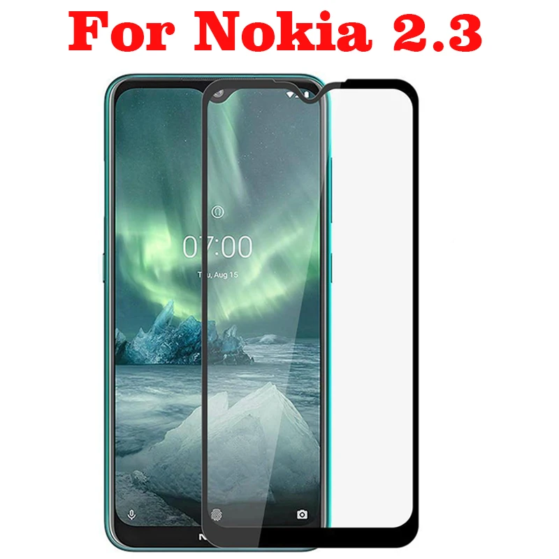 3D полное клеевое закаленное стекло для Nokia 2 3 покрытие экрана 9H Взрывозащищенная