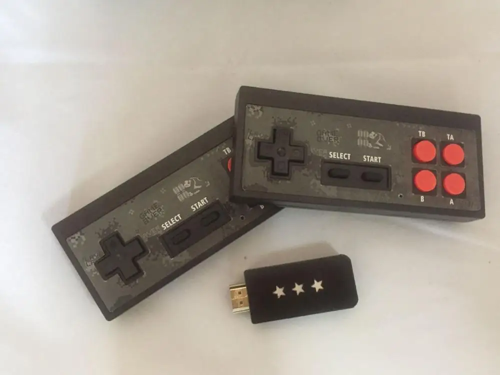 1 шт. беспроводная домашняя игровая консоль USB со встроенными 600 классическими