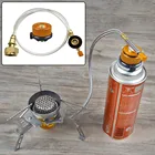 Комплект адаптеров для заправки клапана для наружной газовой плиты, адаптер для заправки пропана, фоторазъем для газовой плиты