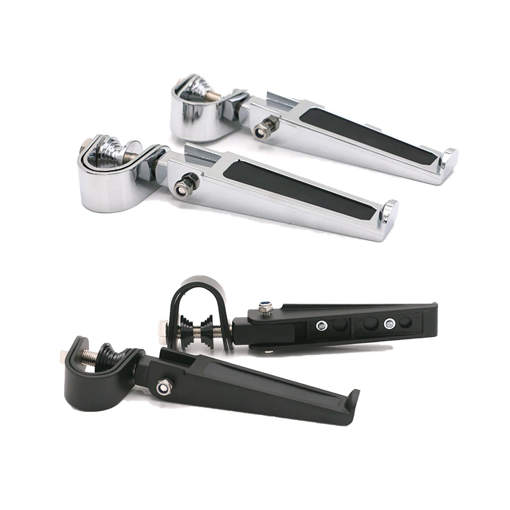 

2 шт./компл., складные защитные полосы двигателя для шоссе, накладки на стопы, аксессуары для мотоциклов, подходят для tor Honda Suzuki Harley Davidson