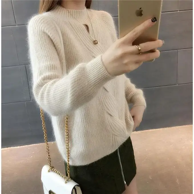 Свитер женский осенне-зимний теплый недорогой оптом 2019 | Женская одежда