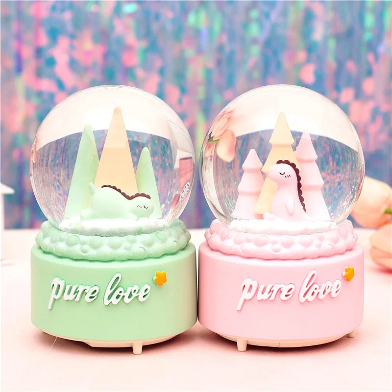 Рождественская Музыкальная шкатулка со снеговиком механическая музыкальная с