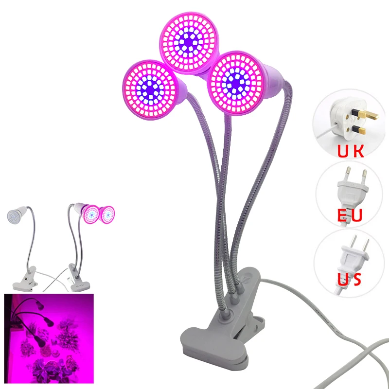 Lamps Indoor Greenhouse Cultivo  Flower Red Blue Growing Light For Hydro  Growbox Fitolampy T1