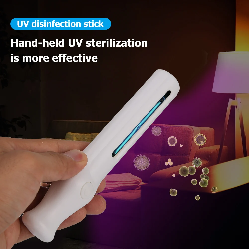 Ультрафиолетовый ручной светильник с одной трубкой бактерицидный трубный УФС