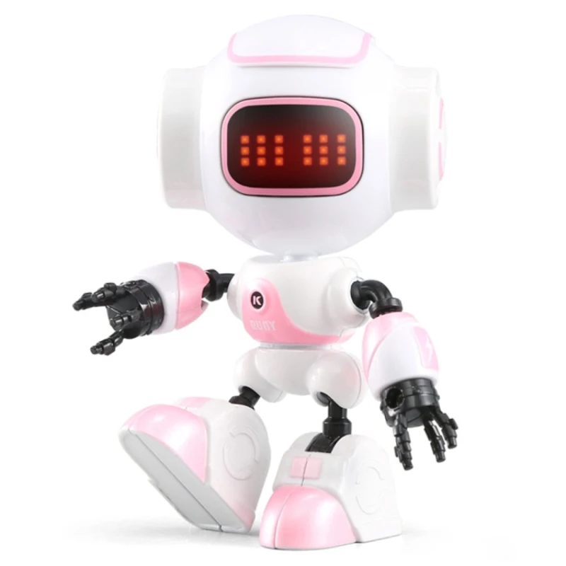 Mini Smart Alloy Toy Robot Phone Holder Kids Gifts Sensing Touch Multi-function Music remote control | Игрушки и хобби