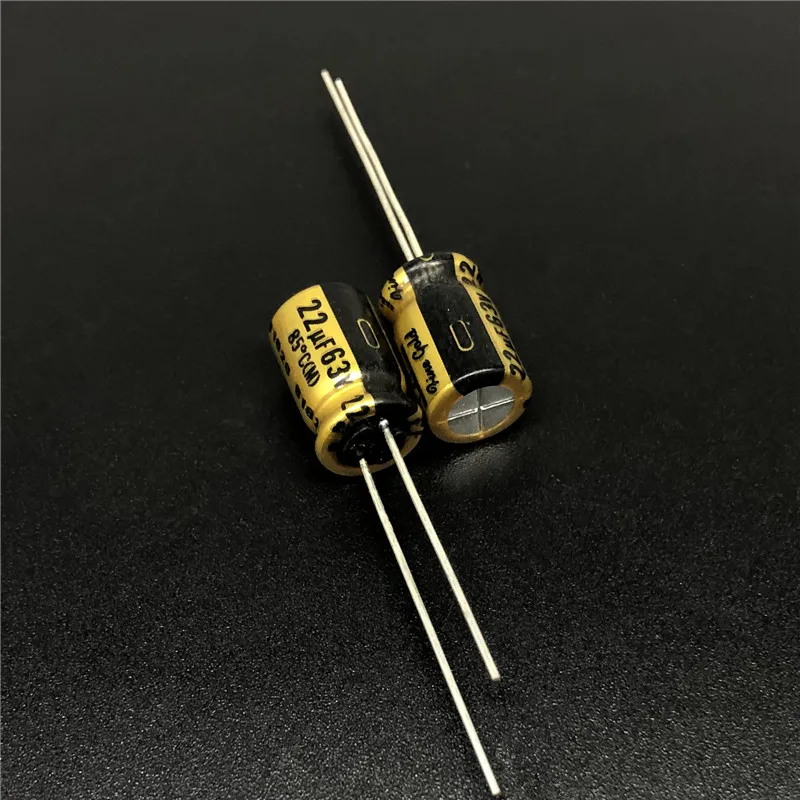 5pcs 22uF 63V NICHICON FG(Fine Gold) 8x11.5mm 63V22uF MUSE Top Grade Audio Capacitor | Электронные компоненты и