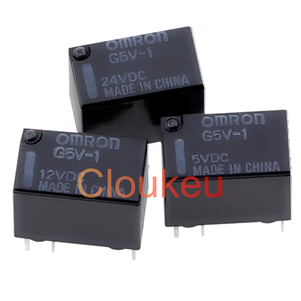 

Реле G5V-1-5VDC 12VDC 24VDC 1A 6pin