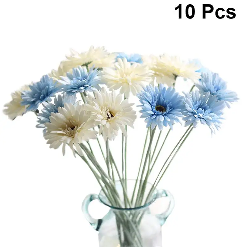 10 шт. искусственные африканские цветы маргаритки букет в европейском стиле