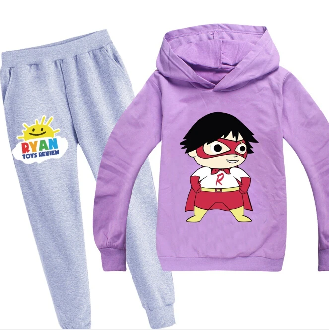 Детская одежда Сезон весна осень толстовка с капюшоном для малышей + штаны