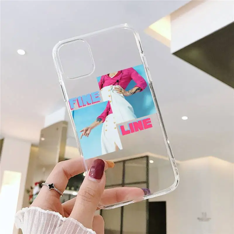 

Harry Styles love on Tour 2020 Phone Case Transparent soft For iphone 5 5s 5c se 6 6s 7 8 11 12 plus mini x xs xr pro max