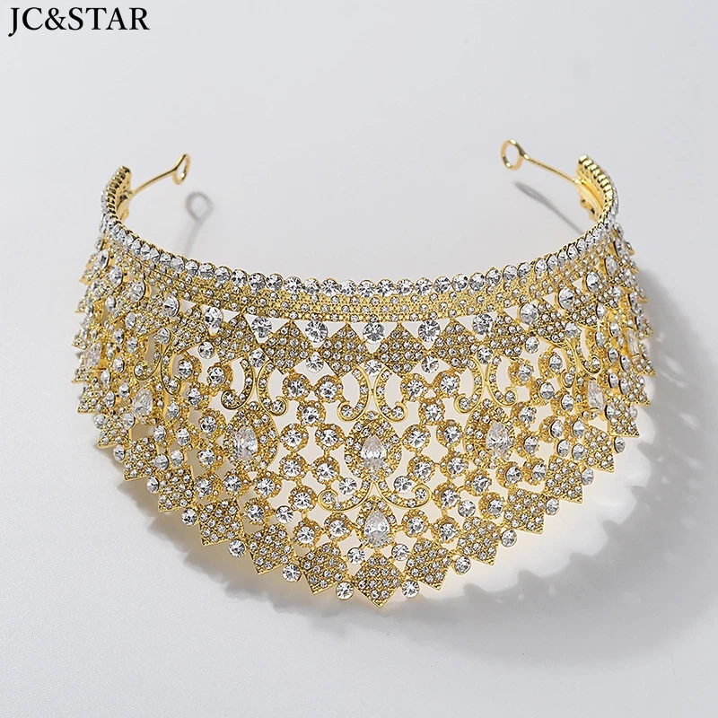 

diadema de novia new diamond zircon flower crown wedding banquet wedding accessories hair accessories for brides diademas boda