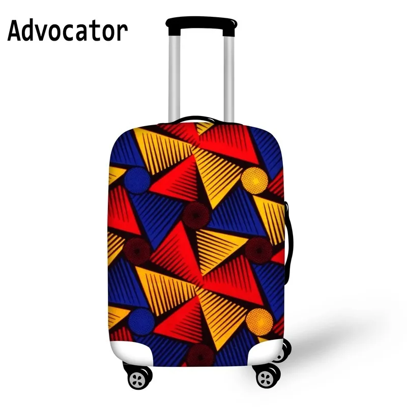 ADVOCATOR Aftro African Printed Travel Accessories Waterproof Elastic Luggage Protective Cover Trolley Suitcase Dust-proof Case