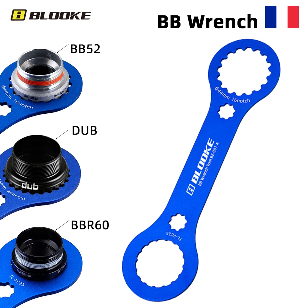 

BLOOKE MTB Bottom Bracket Wrench Repair BB Removal Tool Crankset Spanner For MT800 BB52 MT500 SRAM IXF DUB BSA30 Road Bike Parts