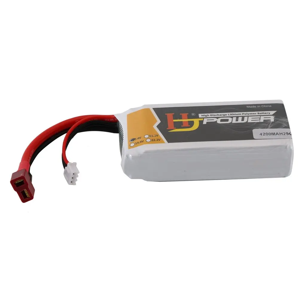 4200MAH 7,4 V 25C T plug Lipo батарея для WLTOYS 12428 12429 моделей автомобилей запасные части заменить аккумуляторные батареи