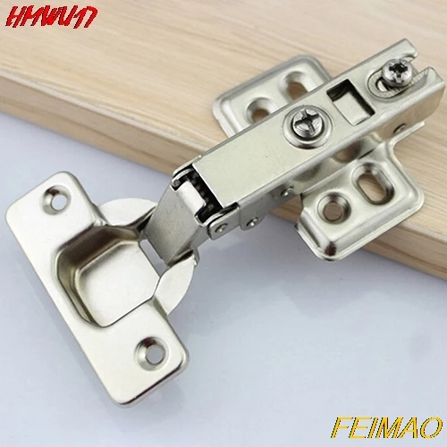 

1PC Safety Door Hydraulic Hinge Soft Close Full Cover Hinge For Kitchen Cabinet Cupboardopen the tail and adjust the pipe hinge