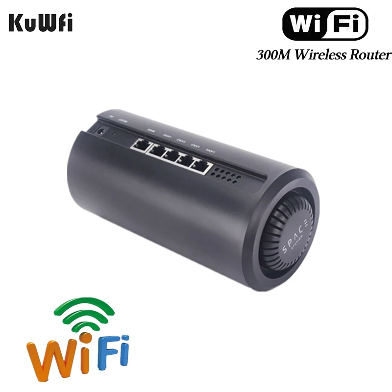 KuWFi 300Mbps беспроводной Wifi роутер 2 4G OpenWrt домашний усилитель встроенный * 5dBi антенна