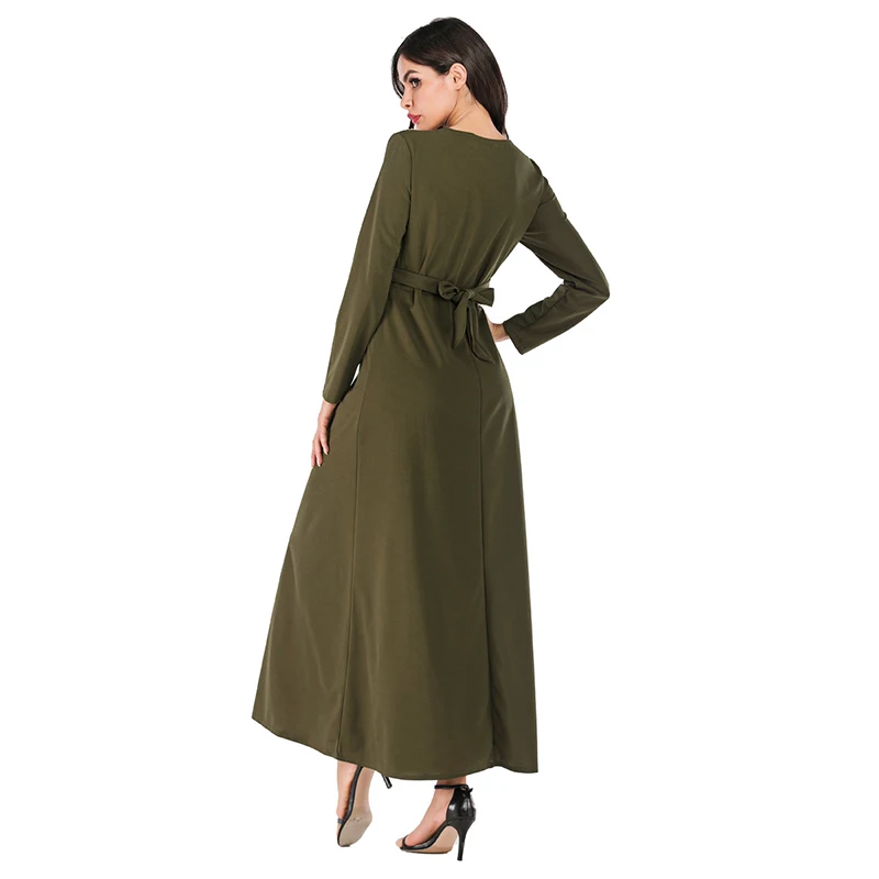 Элегантное тонкое кружевное платье с бисером для вечевечерние в Дубае дамская