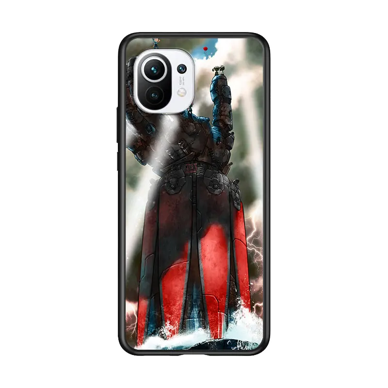 

Grendizer G5 Anime Japan for Xiaomi Mi 11 10T Note 10 Ultra 5G 9 9T SE 8 A3 A2 A1 6X Pro Play F1 Lite 5G Black Phone Case