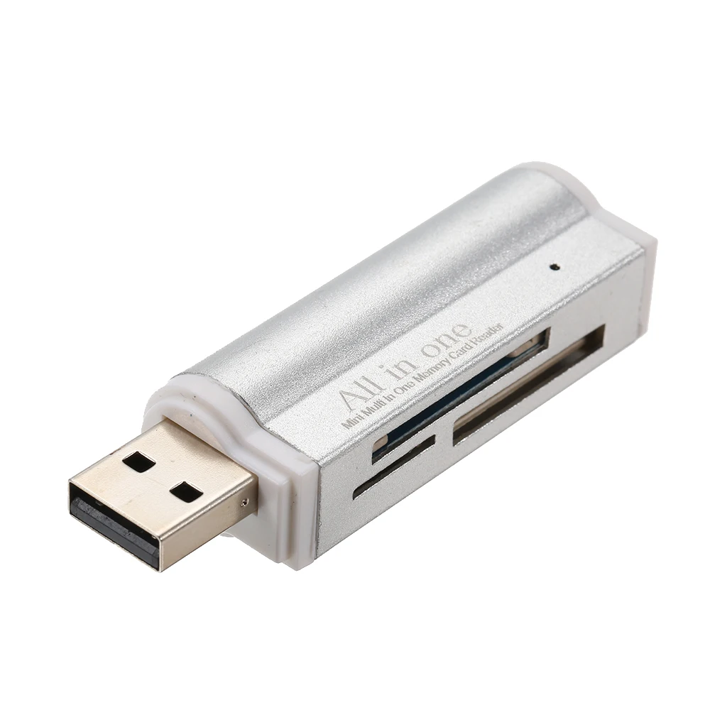 Все в одном кардридер USB 2 0 Мини Портативный для SD/TF/MS Duo/Micro MS(M2)/Ms Pro Duo|Сетевые
