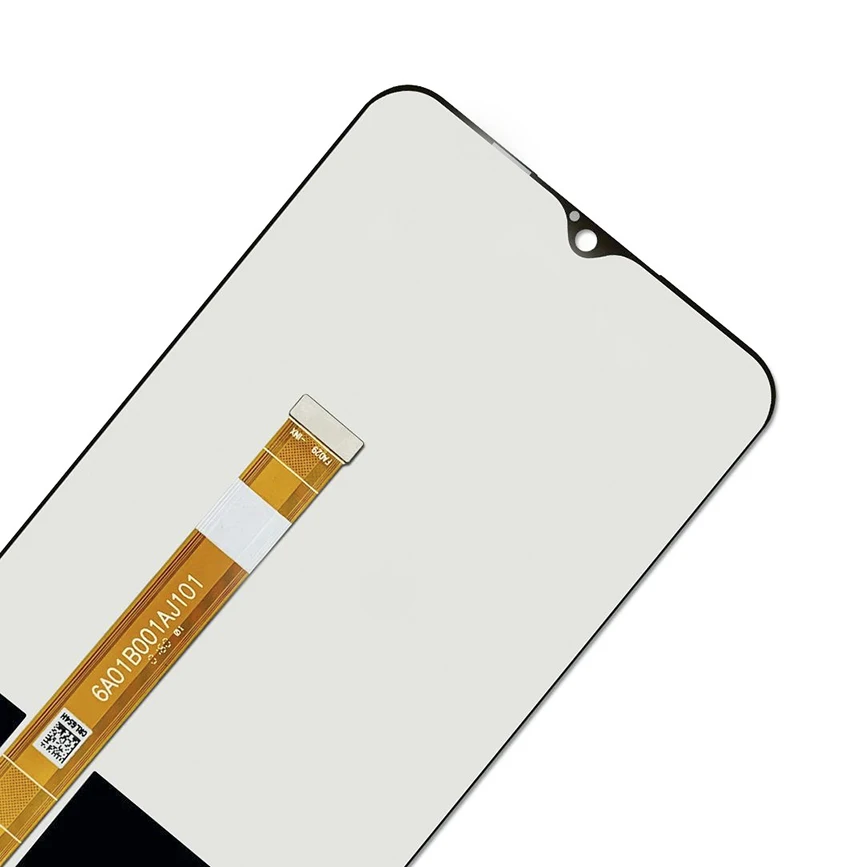 lcd for realme c3 rmx2027 rmx2021 rmx2020 lcd display with frame digitizer touch screen replacement for oppo realme c3 c 3 6 5 free global shipping