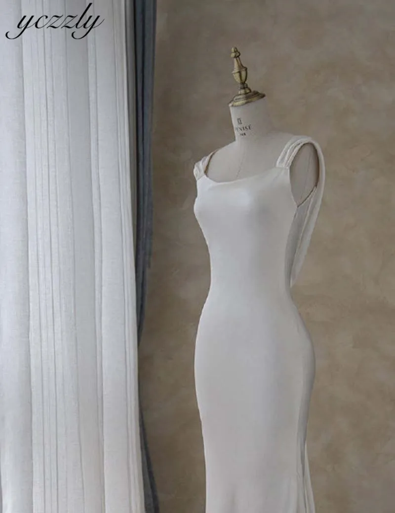 Женское длинное атласное платье с юбкой-годе и цветами | Свадьбы торжества