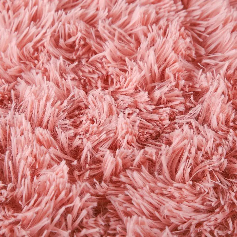 Роскошное длинное плюшевое одеяло пушистое меховое Фланелевое покрывало