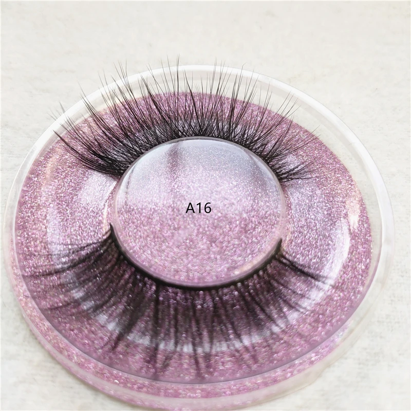 3D Многослойные искусственные норковые ресницы пушистые объемные натуральный