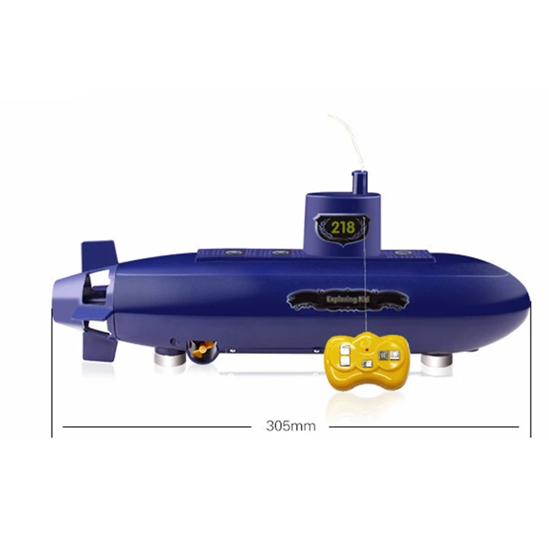 

RC Mini Submarine 6 Ch Remote Control Under Water Ship RC Boat Model Kids DIY Toy Gift for Children