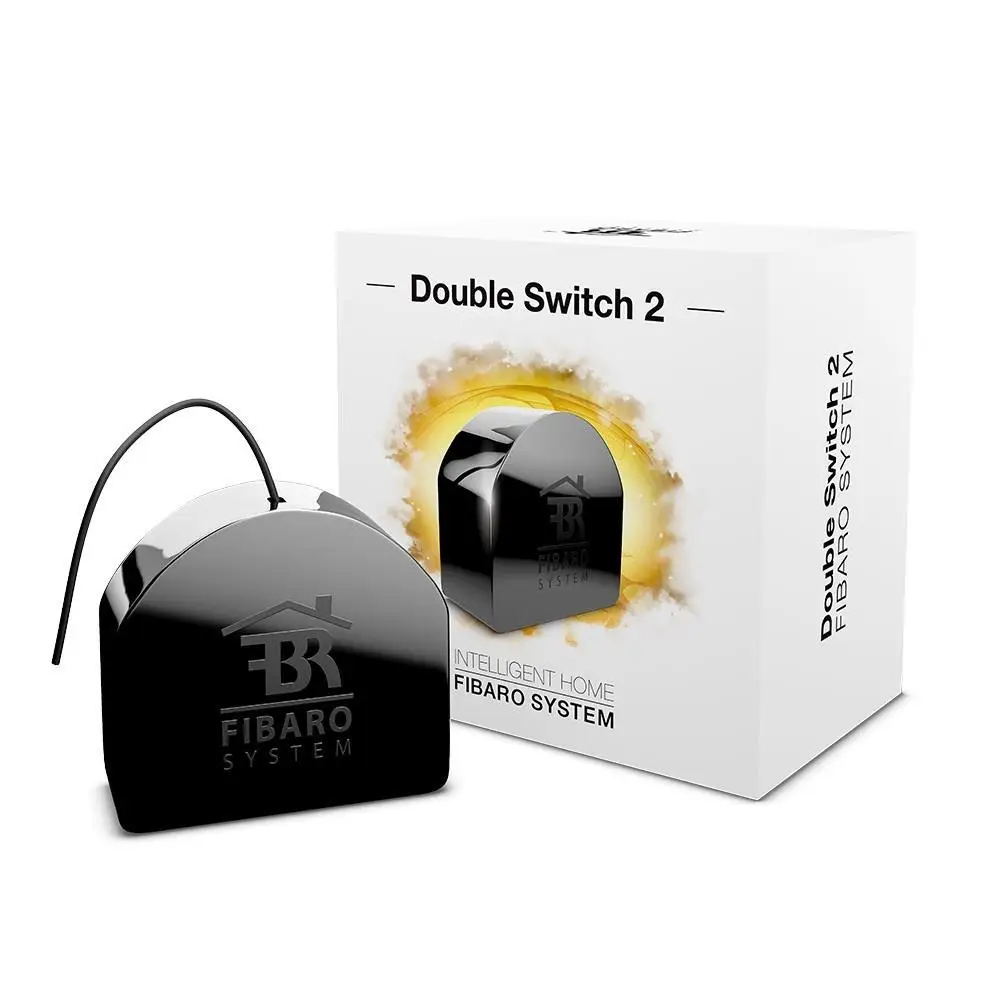 Smart home Double Switch 2/fgs-223 zw5 EU Fibaro smart alexa homekit socket life Ewelink | Электроника