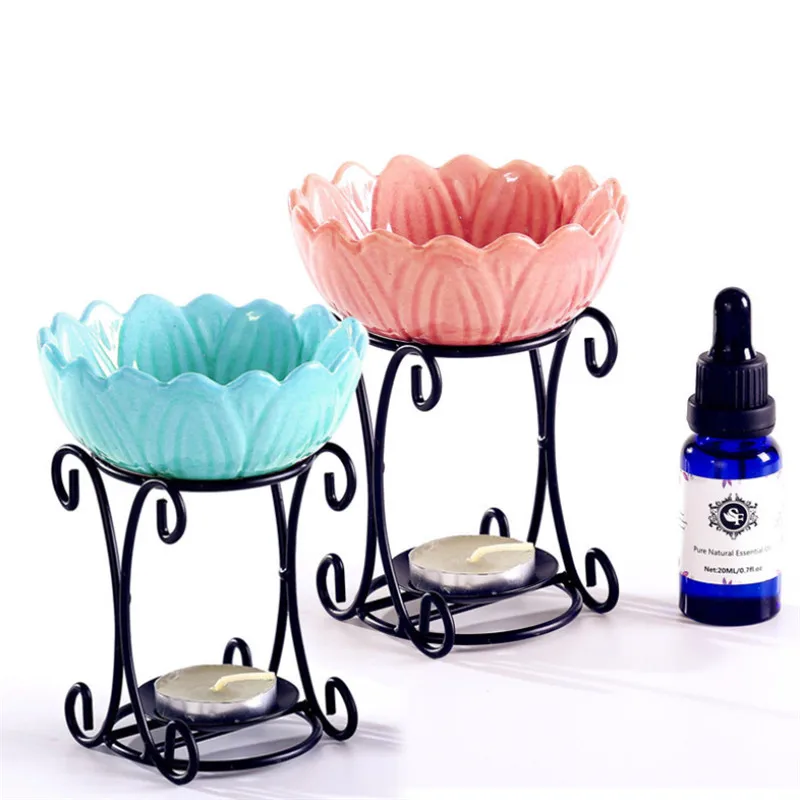 Ретро металлическая рамка керамическая фотолампа с эфирным маслом