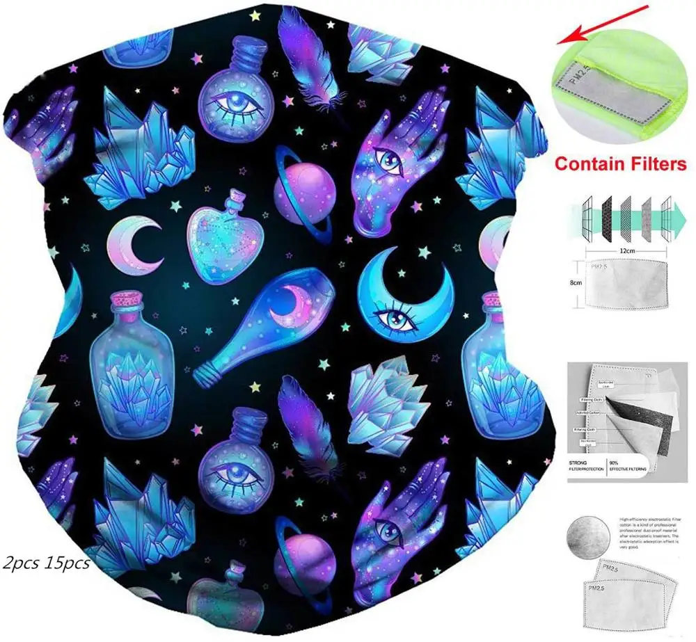 Мужской цветной головной платок DUOYING женский шарф на шею мужской шейный для улицы