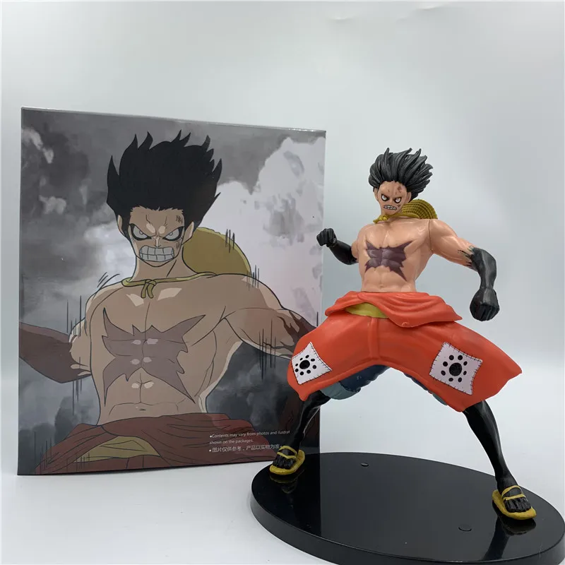 Новый Samurai Luffy Gear 4 Haki VS Kaido боевой Ver. ПВХ фигурки героев Zoro Коллекционная модель 18