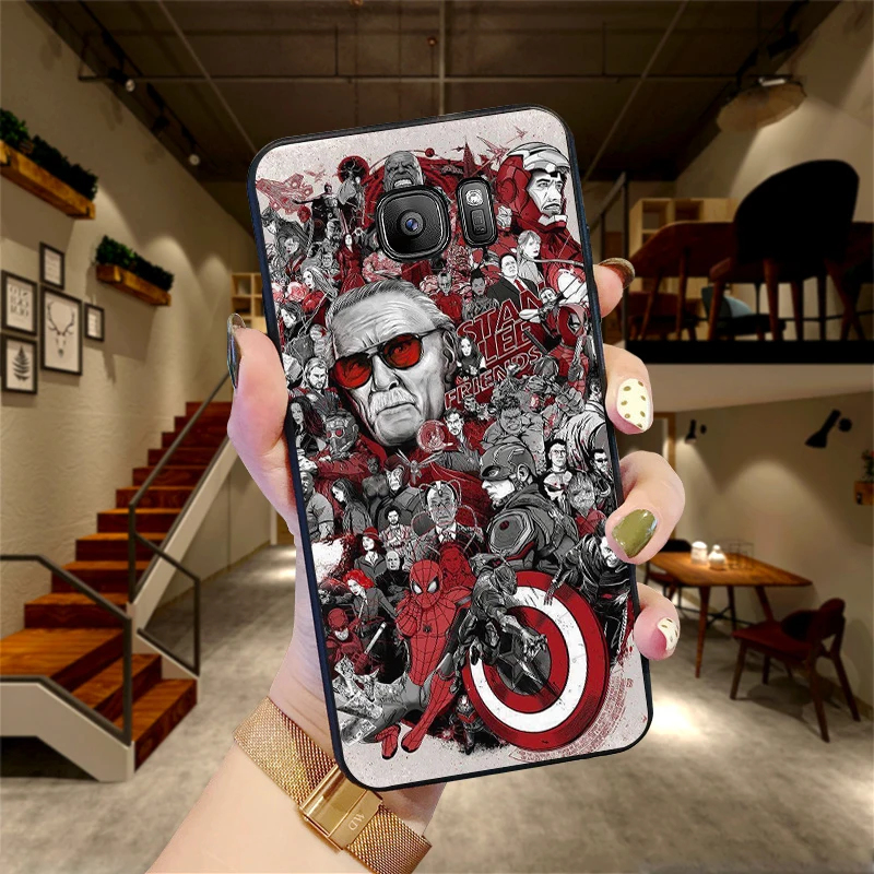 Железный человек мягкий силиконовый чехол для телефона samsung A3 4 5 6 Plus 7 8 910 20 30 40 50 60