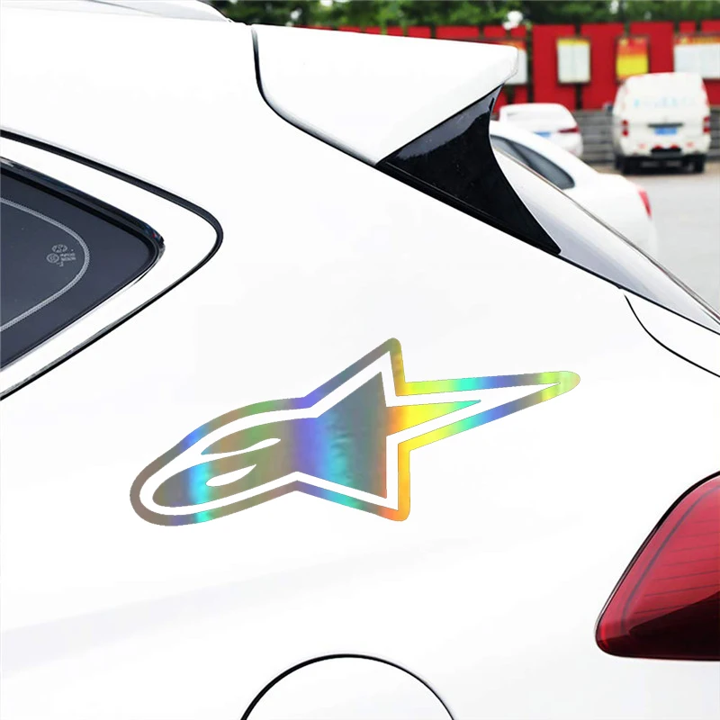 Виниловая наклейка в виде звезды 18*7 6 см | Автомобили и мотоциклы