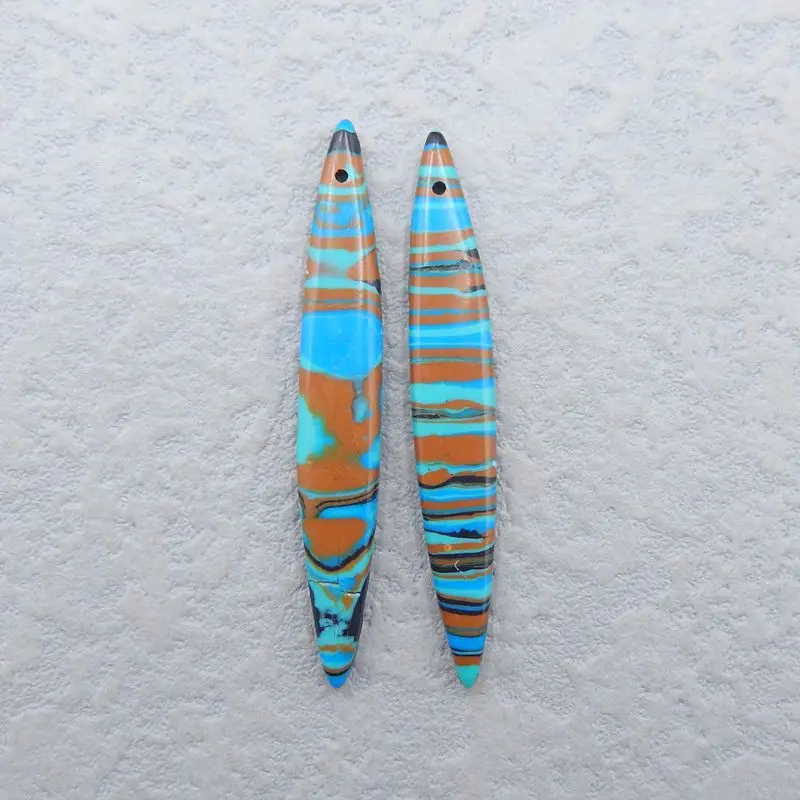 Серьги ручной работы из радужной яшмы бижутерия бисера модные серьги для женщин