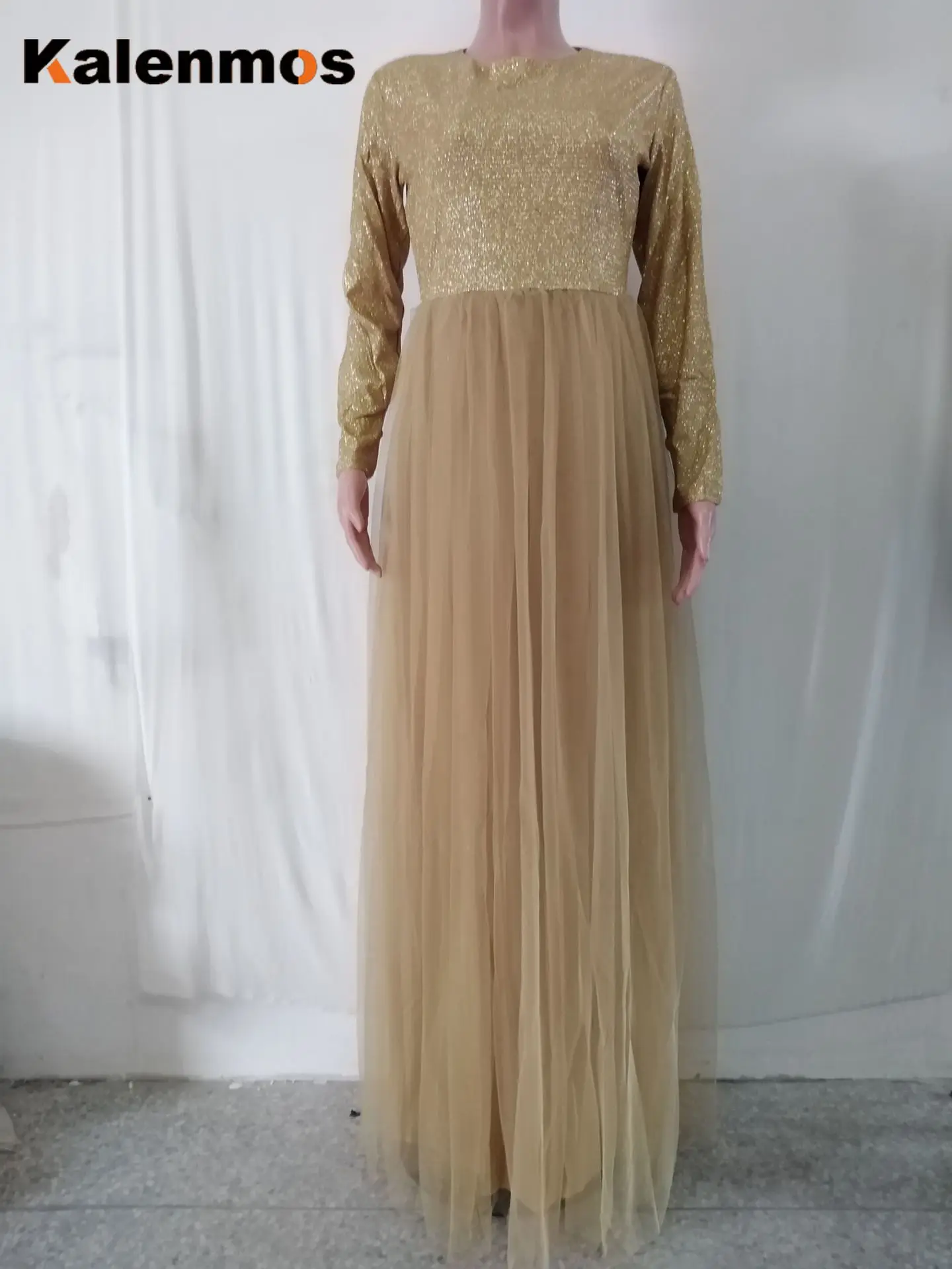 Мусульманское длинное платье Абая женская одежда Islamc молитва Дубай арабское с