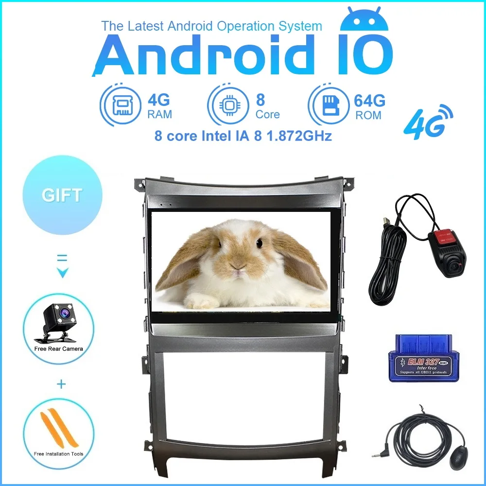 ZLTOOPAI Android 10 9 66 &quotдля Hyundai Veracruz 2007 2016 Автомобильный мультимедийный плеер Авто
