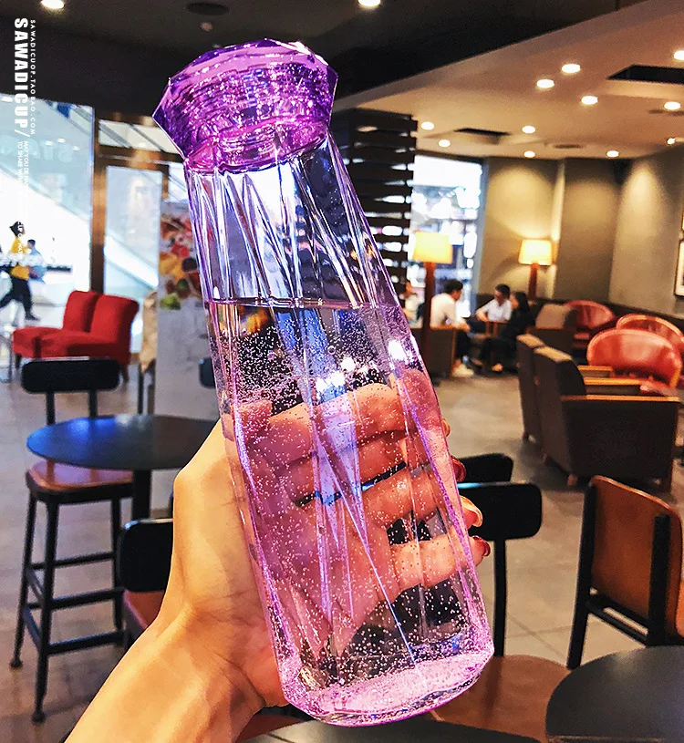 420 мл Небьющийся прозрачный герметичный пластиковый чайник с содой портативные