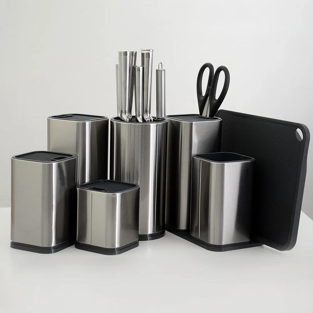 XYj держатель кухонных ножей из нержавеющей стали Высококачественный блок