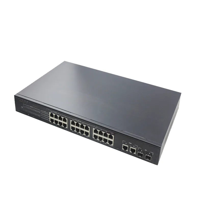 Силовой pin HY5 IEEE802.3af/at активный коммутатор poe 24 порта 1U 19 дюймов монтажный блок
