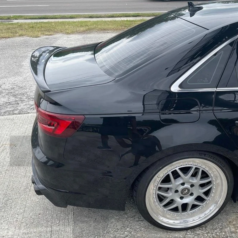 HK Style спойлер из углеродного волокна для заднего багажника автомобильное крыло