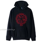 Толстовка с капюшоном для мужчин, худи с надписью Hellsing Star, с пятиконечной звездой, девиз Организации, ультратонкая пятиконечная алюминиевая карта, выгодная для осени и зимы