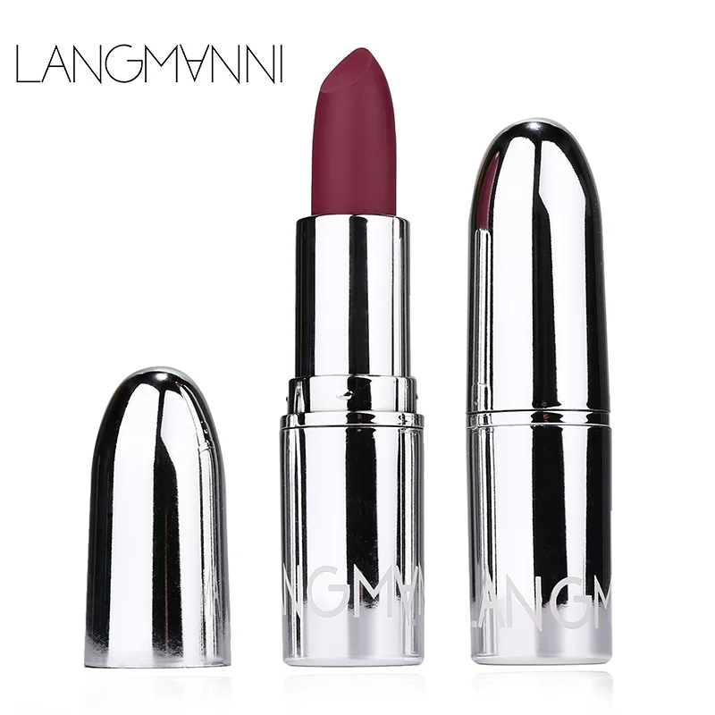 8 цветная Роскошная матовая бархатная губная помада долговечная водостойкая для