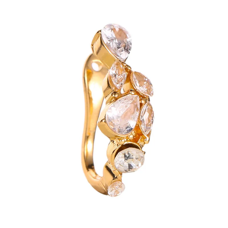 Modyle Jewelry Ear Cuff Clip Earrings Without Piercing Korean Gold One Direction Earcuff Non Pierced Bijoux Femme Sieraden | Украшения и