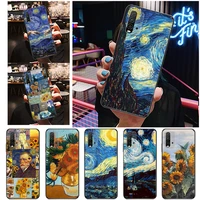 van gogh oil painting phone case for xiaomi redmi note 10t 10s 10x 9 pro max 5g 9s 9c 9a 9t 9 van gogh oil painting back cover
