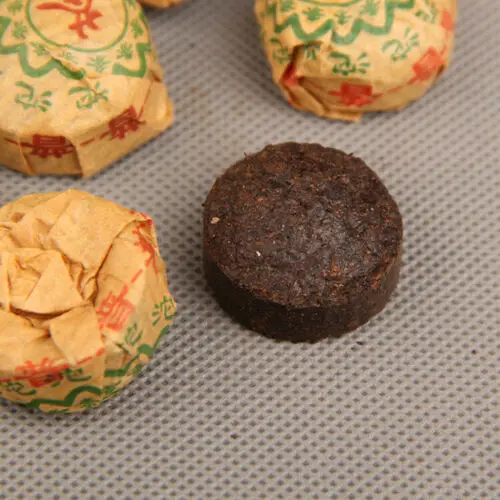2010 Оригинал Pu erh Tuocha приготовленный спелый Yunnan Mini Tuo китайский чай для потери