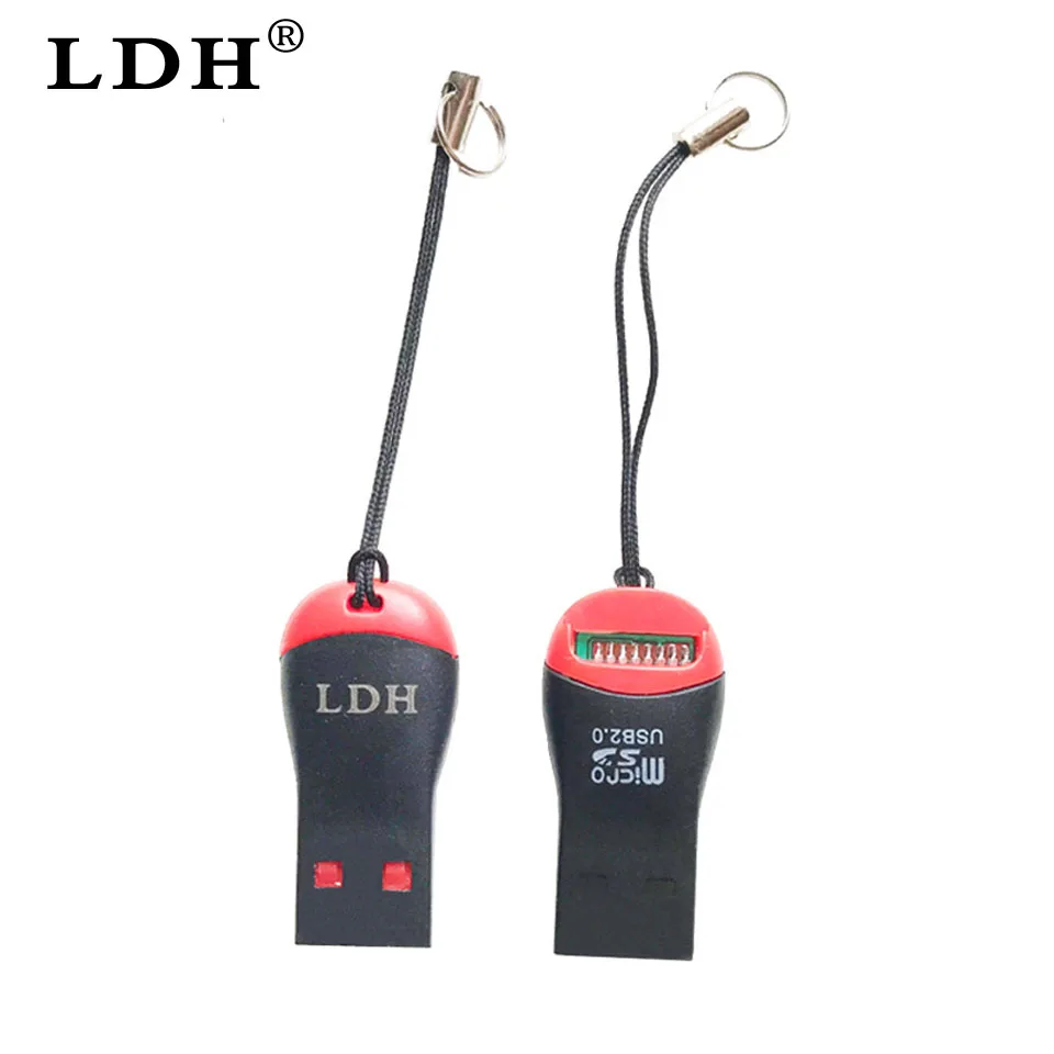 LDH кард ридер USB 2 0 Micro SD SDHC TF флэш карта памяти смарт мини адаптер OTG для ноутбука
