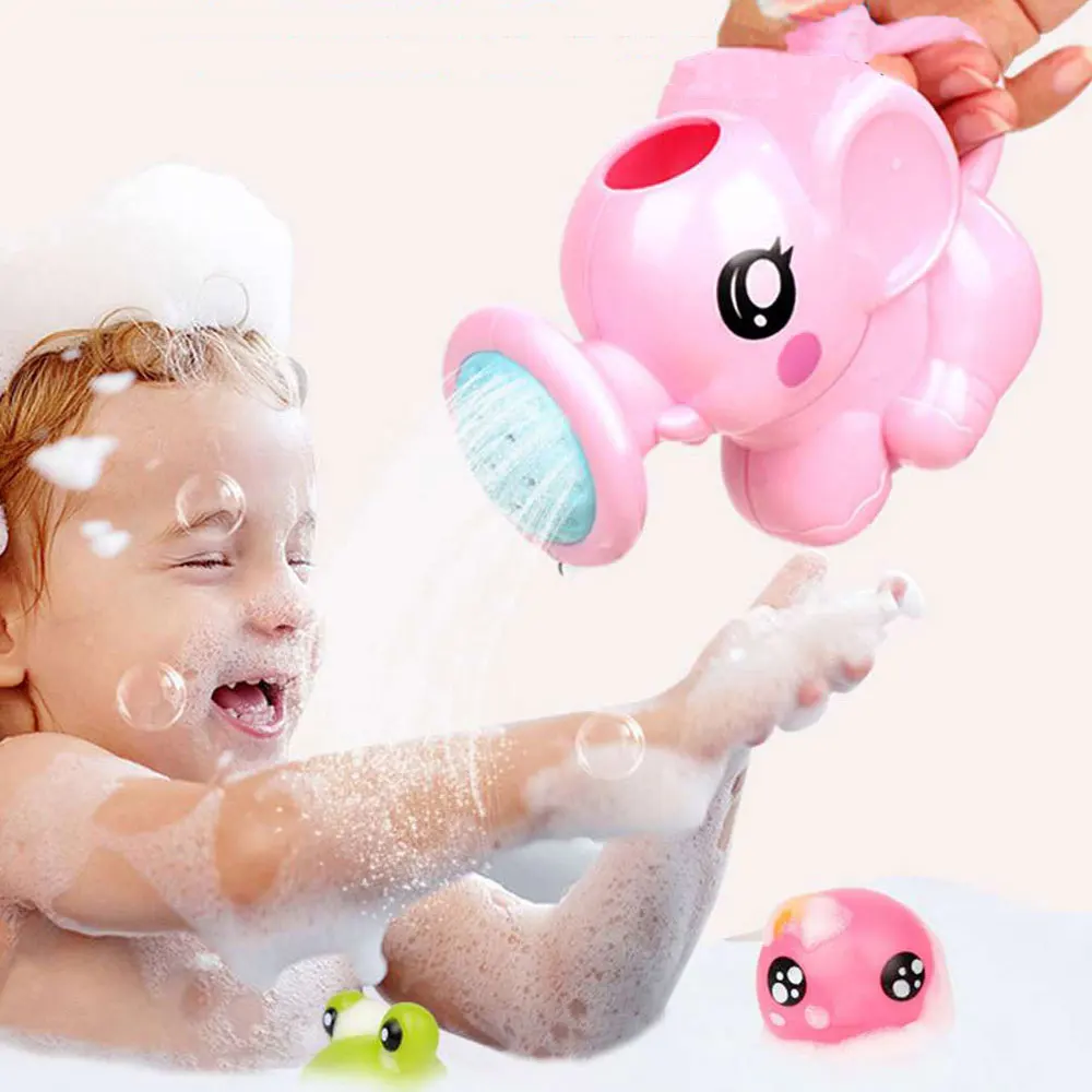 Bath Toys Classic Toy For Baby Kids Shower Lovely Elephant Watering Pot Funny Bathroom Game Water Spraying Tool Gift | Игрушки и хобби