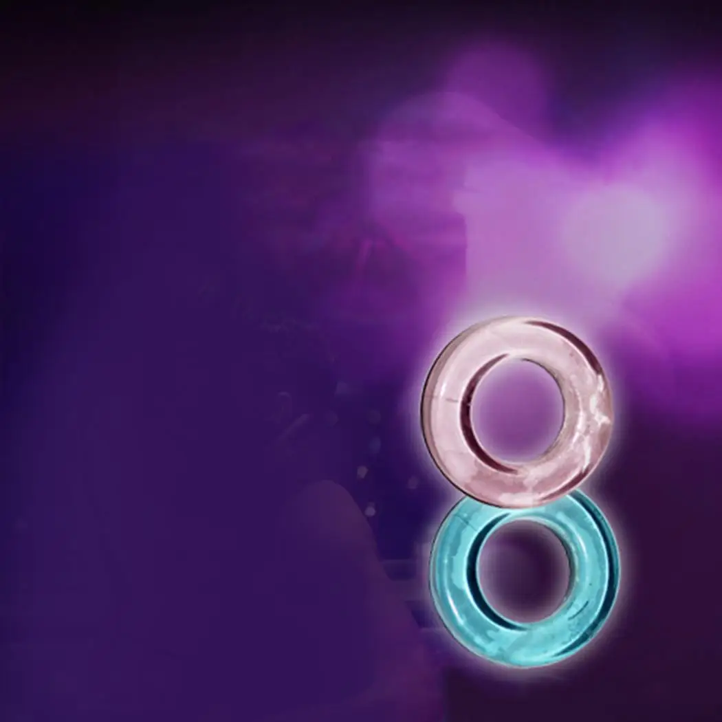 Мягкое Силиконовое кольцо для пениса влюбленная пара сексуальная Временная